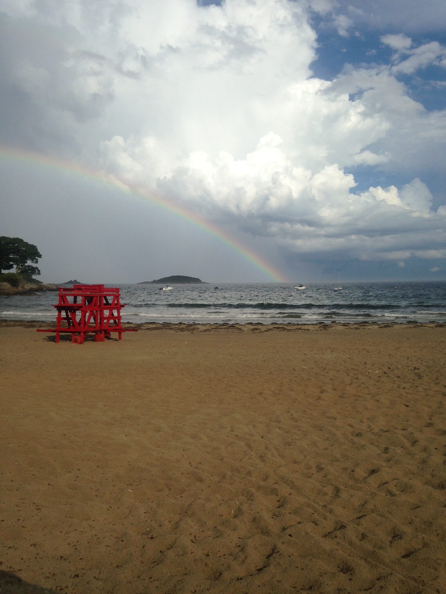 Lifeguard chair at West Beach Lifeguard chair at West Beach